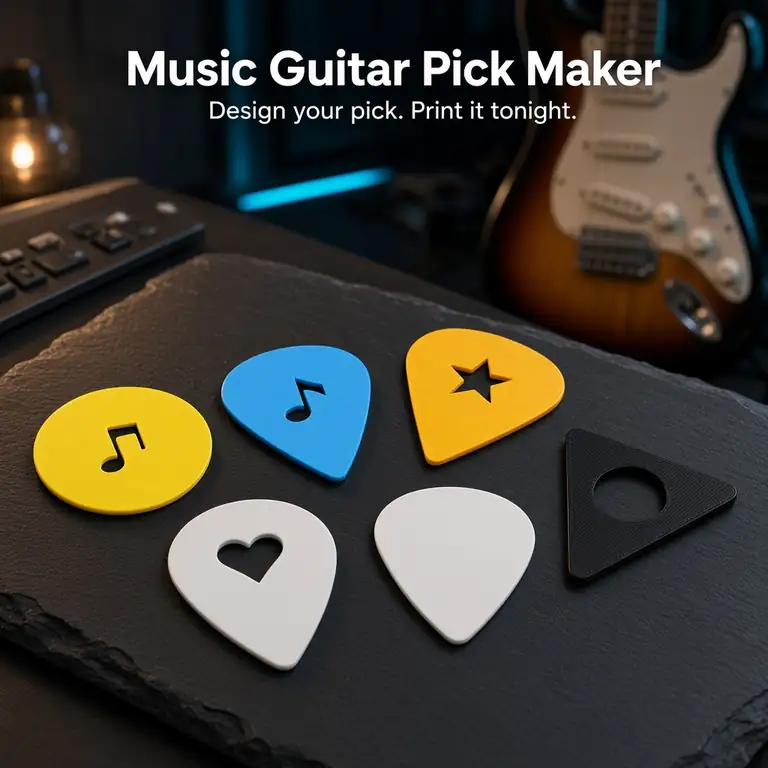 Music Guitar Pick Maker